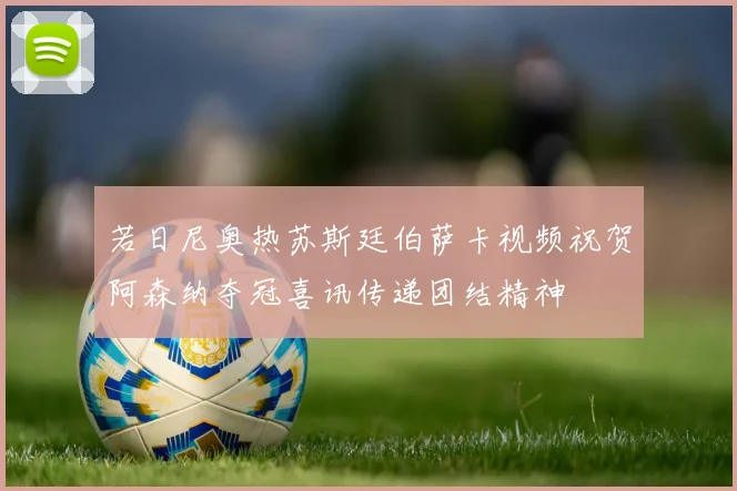 若日尼奥热苏斯廷伯萨卡视频祝贺阿森纳夺冠喜讯传递团结精神