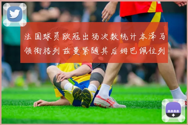 法国球员欧冠出场次数统计本泽马领衔格列兹曼紧随其后姆巴佩位列第五